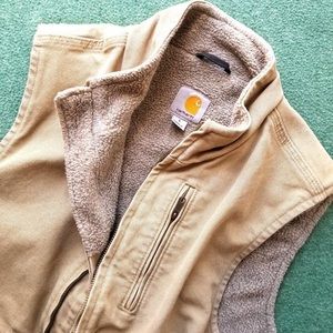 Carhartt - Sherpa-Lined Mock Neck Vest (S)